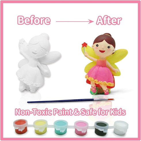 Set, 6 6 1 Funto Paint Your Own Unicorn Painting Kit, Arts and Crafts STEAM Project Creative Activity DIY Toys