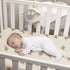100% 2 Pack 52x28 Inches 28x52 Inches Organic Cotton Muslin Crib Sheets Fitted Crib Mattress Sheet for Baby Girls