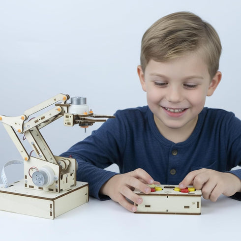 8-12-14-16 9 10 11 13 14 15 16+ Robot Arm Kits Robotics for Kids Ages Teens Adults STEM Toys Building Engineering Year
