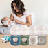 Kingwi 4 Pack (4 4 OZ) Silicone Sleeves for Avent Natural Glass Baby Bottles, Anti Breakage Bottle Holder, Compatible
