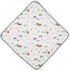 30 30 inches Soft & Absorbent Farmyard Infant Hooded Bath Towel - x