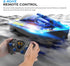 2.4 2 Akargol RC Boat with LED - Remote Control Boat for Pools and Lakes GHZ RC Boats with Rechargeable Battery Whole