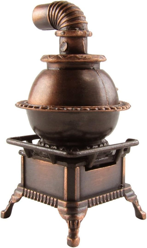 Treasure Gurus Miniature Pot Belly Stove 1:12 Scale Model Dollhouse Accessory, Pencil Sharpener