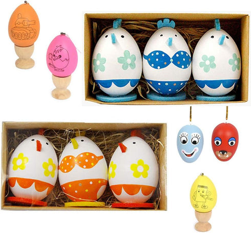30 Pack White Plastic Eggs, Fake Easter Egg, Artificial Chicken for DIY Crafts, Painting, Party, Home Decor, Kids