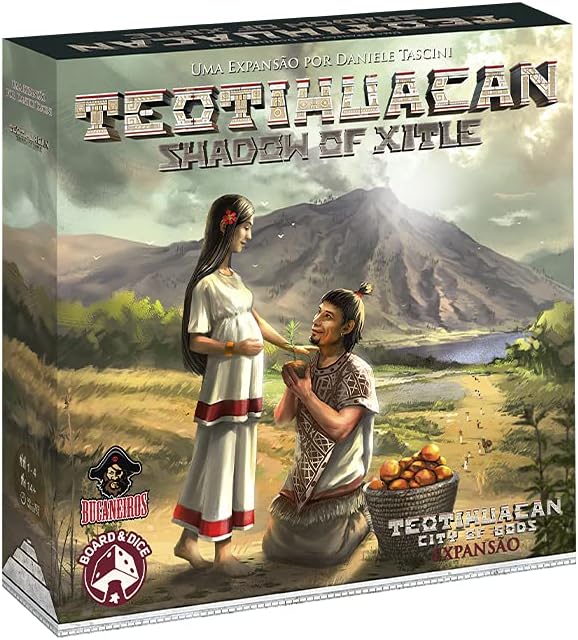 NSKN Games Teotihuacan: Shadows of Xitle Board Game