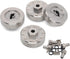 Stainless Steel Wheel Weights Hex Extended Adapter 5mm for AXIAL SCX24 Deadbolt C10 Jeep JLU Gladiator Bronco Upgrades