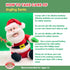 12" Cuddle Barn - Jingling Santa | Singing Santa Claus Christmas Plush Toy Shakes Bells, Sings and Bops to Xmas Carol