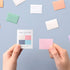 Monolike Wow Sticker Plan ver.1 + ver.2 Set - Mini Size Cute Stickers, Square Stickers