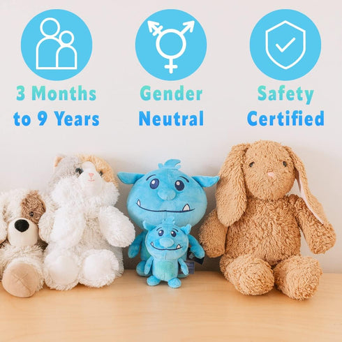 Mint Bucket Chomphogs on Guard Gift Set, Storybook and Bedtime Buddy for Kids Scared of The Dark