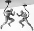 Zovelynta Action Figure Stand with Magnetic Base Stop Motion Rig with Adjustable Dual-Arm
