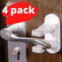 GoLcs 4-Pack 3M (4 pack) Improved Childproof Door Lever Lock Prevents Toddlers From Opening Doors. Durable ABS