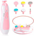 Qunlions life Baby Nail Trimmer Electric-6 in 1 Baby Nail File Clippers