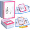 HETOETF 104 Piano Music Flash Cards - Basic Music Symbols,Staff Notation, Pitch/Syllable Names,