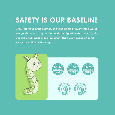 0-3-6-12 Infinno Baby Musical Stuffed Sensory Toys for Girls and Boys, Infant Soft Security Toys for Newborns Months