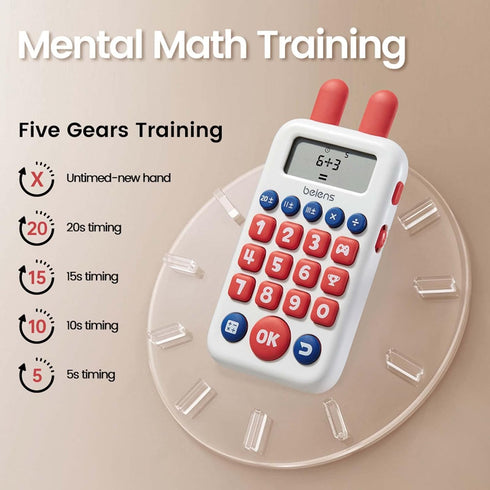 beiens Learning Toys for 4+ Year Olds - Math Games, Educational Toys for Addition, Subtraction, Division