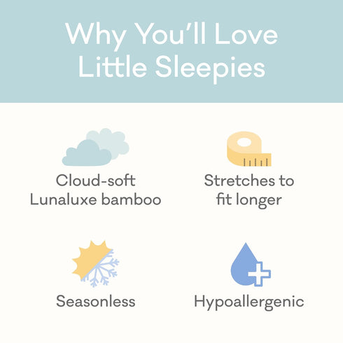Set, Little Sleepies Swaddle & Hat Baby Swaddles Newborns, Soft Viscose from Bamboo Swaddle Blanket Wrap (Sunshine)
