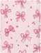 YETTASBIN Bow Pink Fitted Crib Sheet for Baby Boys Girls, Extra Soft Breathable