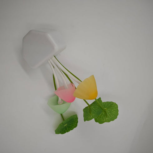 2 Pack AUSAYE Sensor Led Night Light Plug-in Wall Lamp Color Changing Mushroom Night Light for Kids Adults NightLight