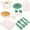 TYRY.HU 11Pcs BPA Free Kids Play Kitchen Accessories Toy, Silicone Pretend Play