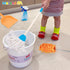 Set 8Pcs Meland Kids Cleaning - Toddler Broom and Toy Vacuum Cleaner, Pretend Play Children House Cleaning Toys