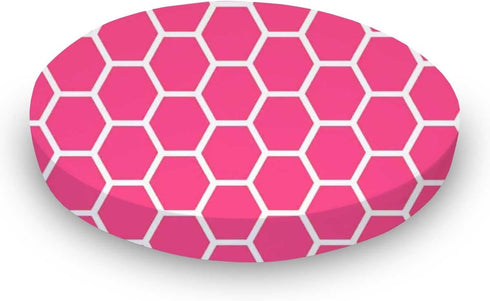 SHEETWORLD.COM SheetWorld Baby Fitted Oval Crib Sheet Fits Stokke Mini, 100% Cotton Woven