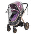 Waterproof Stroller Rain Cover, Transparent Pram Rain Cover, Foldable for Baby Stroller