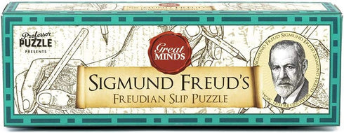 The Freudian Slip Puzzle - Brain Teaser Puzzle from the Great Minds Collection by Professor Puzzle