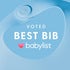 BPA-Free Magnetic Silicone Baby Bib - Waterproof & Easy to Clean