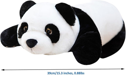 15.3" Weighted Stuffed Animals, Cute Panda Plush Toy, Gifts for Kids Adults Birthday, Valentine's Day