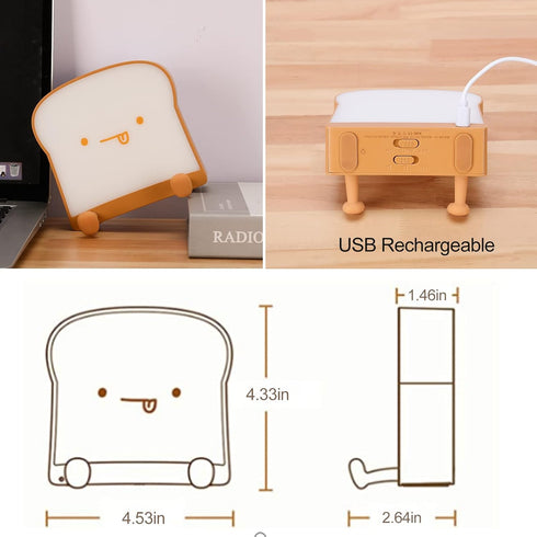 1/3 Dimmable LOVERUIS Cute Night Light for Kids Cat Night Lights Baby Girl Squishy NightLight Hour Timer Kitty Light
