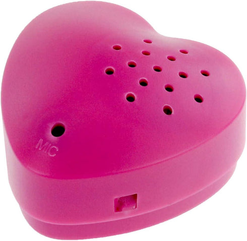 Inventiv 2 Pack, 30 Second Voice Sound Recorder Module for Plush Toy, Record Custom Messages (Pink)