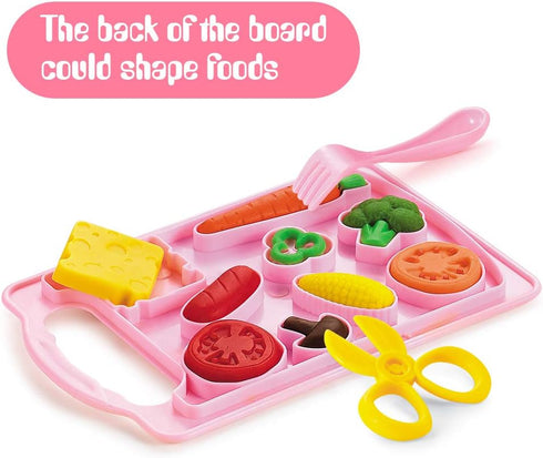 Set Color Dough Toys for Kid Kitchen Creations Little Chef Color Dough Games