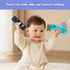 Baby Teething Toys, Silicone Remote Control Shape Teether for 18+ Months, Cute Chew Toy