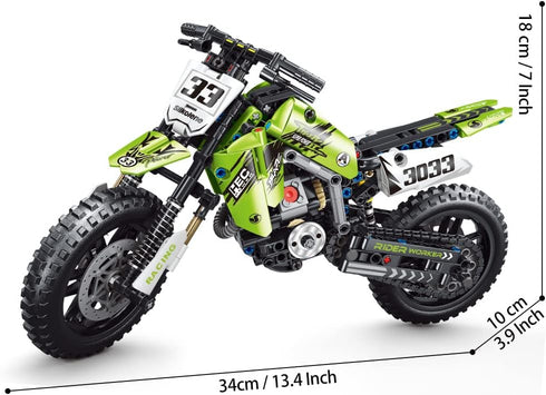 Mesiondy Sets,Toys (476 Motorcycle Toy Building Blocks Kit,Stem Bricks for Boys & Adults,Build A Model Motorcycle