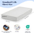 4 Pack 28x52 Inches PHF Soft Shark Crib Sheets Fitted, Comfy Breathable Baby Sheets for Boys Girls, Fits Standard Crib