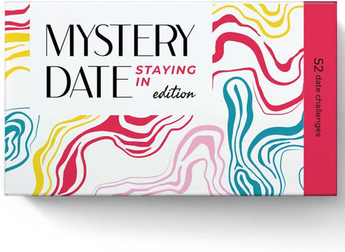Mystery Date - 52 Scratch Off Card Home Date Night Activities, Conversation Starters for Couples