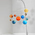 Hollowfly 3D Solar System Mobile Hanging Planets Solar System Decor Educational Planets Model Large Space Nursery Decor