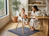 WOMUMON Splat Mat for Under High Chair/Arts/Crafts, Washable Spill Mat Waterproof Anti-Slip Floor Protector Splash Mat