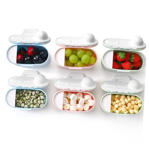 Portable Formula Dispenser Leakproof Travel Milk Powder Container for Outings Easy to Clean Compact Design