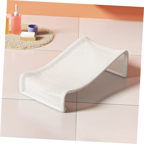 Infant Bath Support Seat Mesh Bath Pad Baby Bathtub Mesh Seat Save Time Effort Comfortable Bathing for Newborns