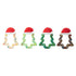 Jimibaby Package Silicone Teether - Christmas Teething Toy for Baby Boys & Girls, Perfect Stocking Stuffer, Comes