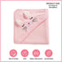 Made by Kalos Set (2pcs, Kalos Baby Towel with Hood for Girls, Boys - Soft, Absorbent, Cotton Blend Hooded Baby Towels