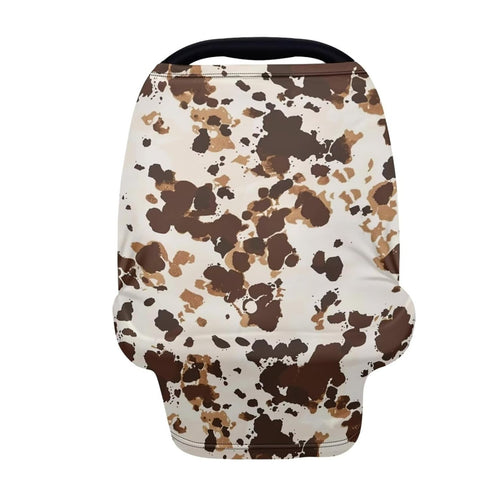 Youngerbaby Cow Nursing Cover for Newborns Breastfeeding Cover Scarf Baby Car Seat