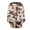 Youngerbaby Cow Nursing Cover for Newborns Breastfeeding Cover Scarf Baby Car Seat