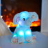 BSTAOFY Light Up Elephant Soft Plush Toy, Cozy LED Stuffed Animal Nightlight for Kids