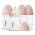 Gulicola PP (NOT Glass) Baby Breastfeeding Bottles Newborn Set 4 Pack, Extra