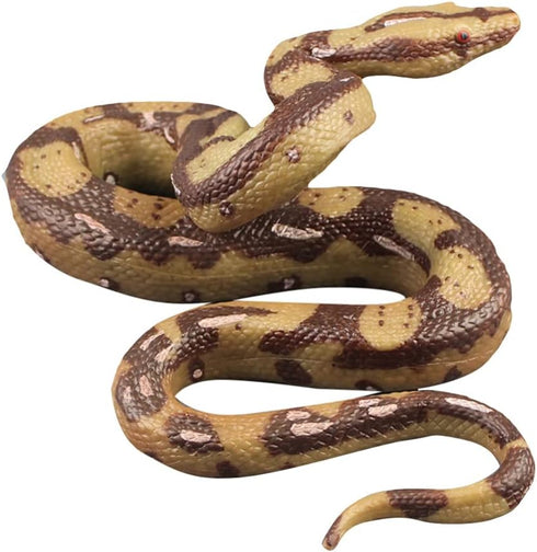 Amosfun Realistic Fake Snakes Toy, Scary Snake Figure for Halloween Decoration Props and Pranks