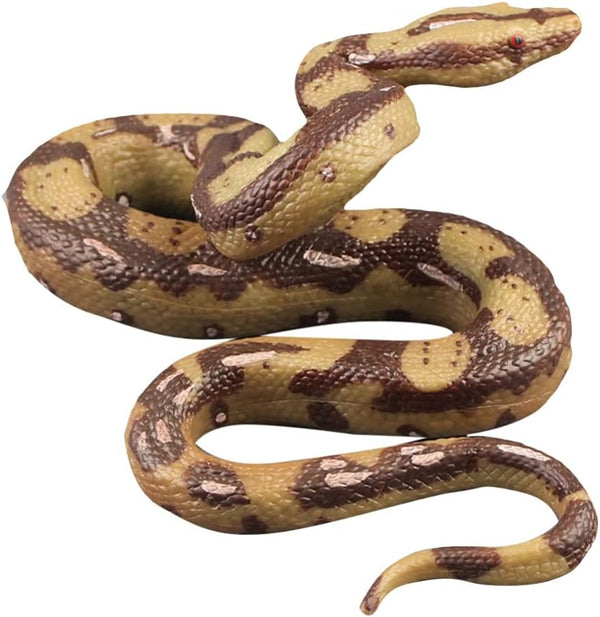 Amosfun Realistic Fake Snakes Toy, Scary Snake Figure for Halloween Decoration Props and Pranks