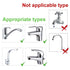 OGIFOAHC 3 Pack 3.9-5.7 Inches Faucet ExtensionChildren's Faucet Cover, Faucet Extender for Toddler Kids Hand Washing
