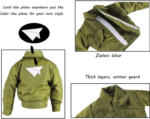 15pcs Pack 5pcs 5pcs +5 12inches E-TING Fashion Clothes = Casual Outfit + Pants Pairs Shoes for Boy Doll Random Style